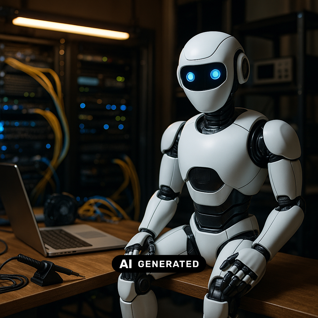 Merlin Robots AI-Generated Image